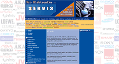 Desktop Screenshot of proelektronika.si